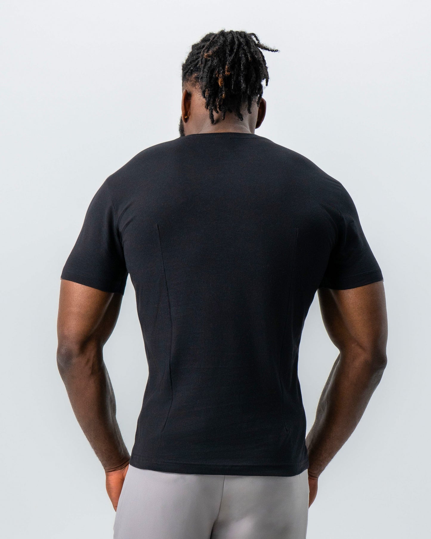 "The Westport" Black Short Sleeve Crewneck | State & Liberty Tops