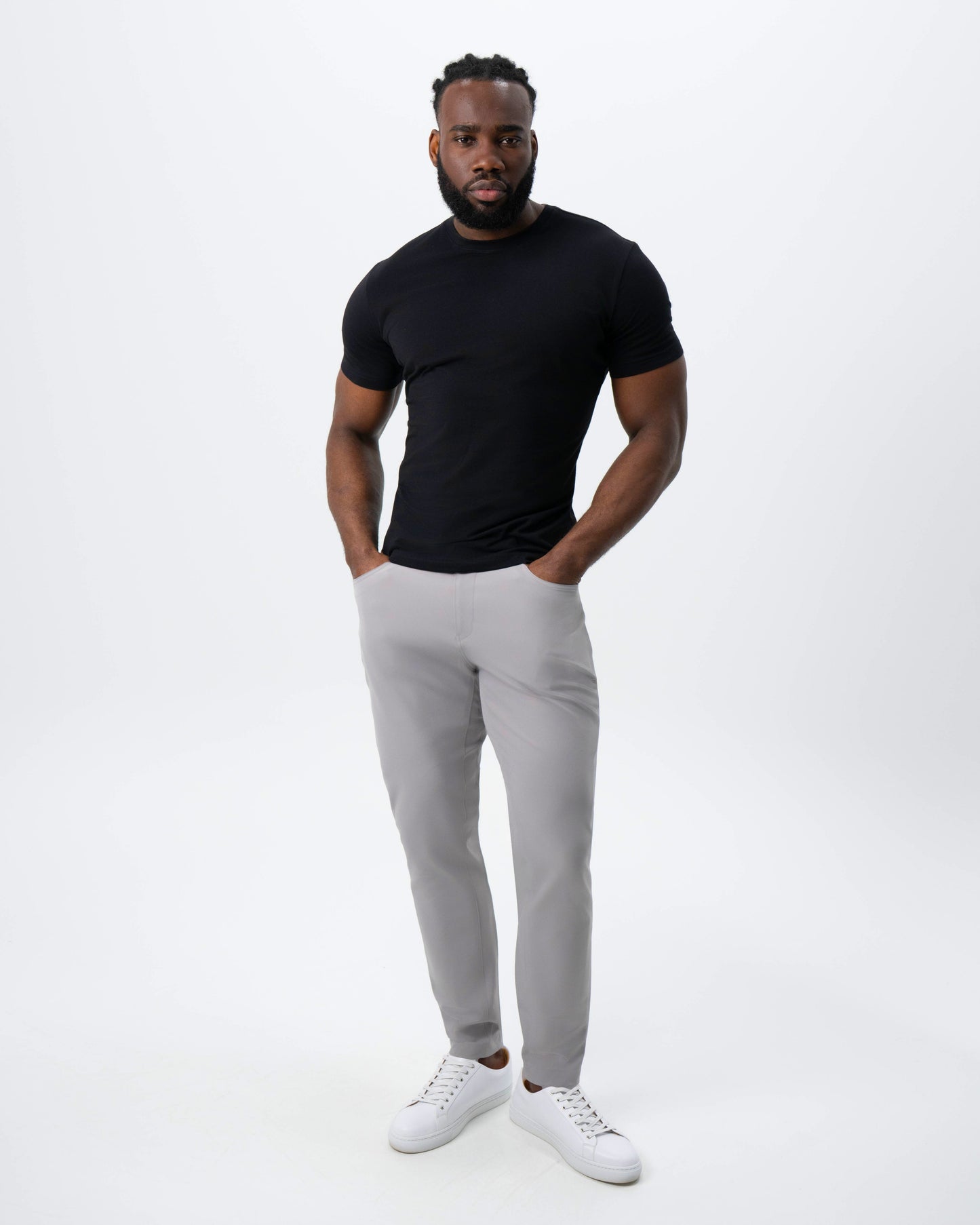 "The Westport" Black Short Sleeve Crewneck | State & Liberty Tops