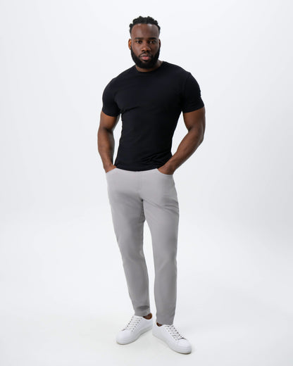 "The Westport" Black Short Sleeve Crewneck | State & Liberty Tops
