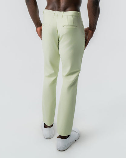 Athletic Fit Stretch Tech Chino - Mint Green | State & Liberty Bottoms