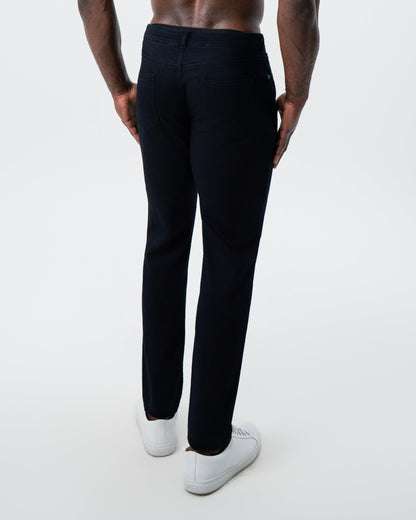 Athletic Fit Stretch Jeans - Navy | State & Liberty Bottoms