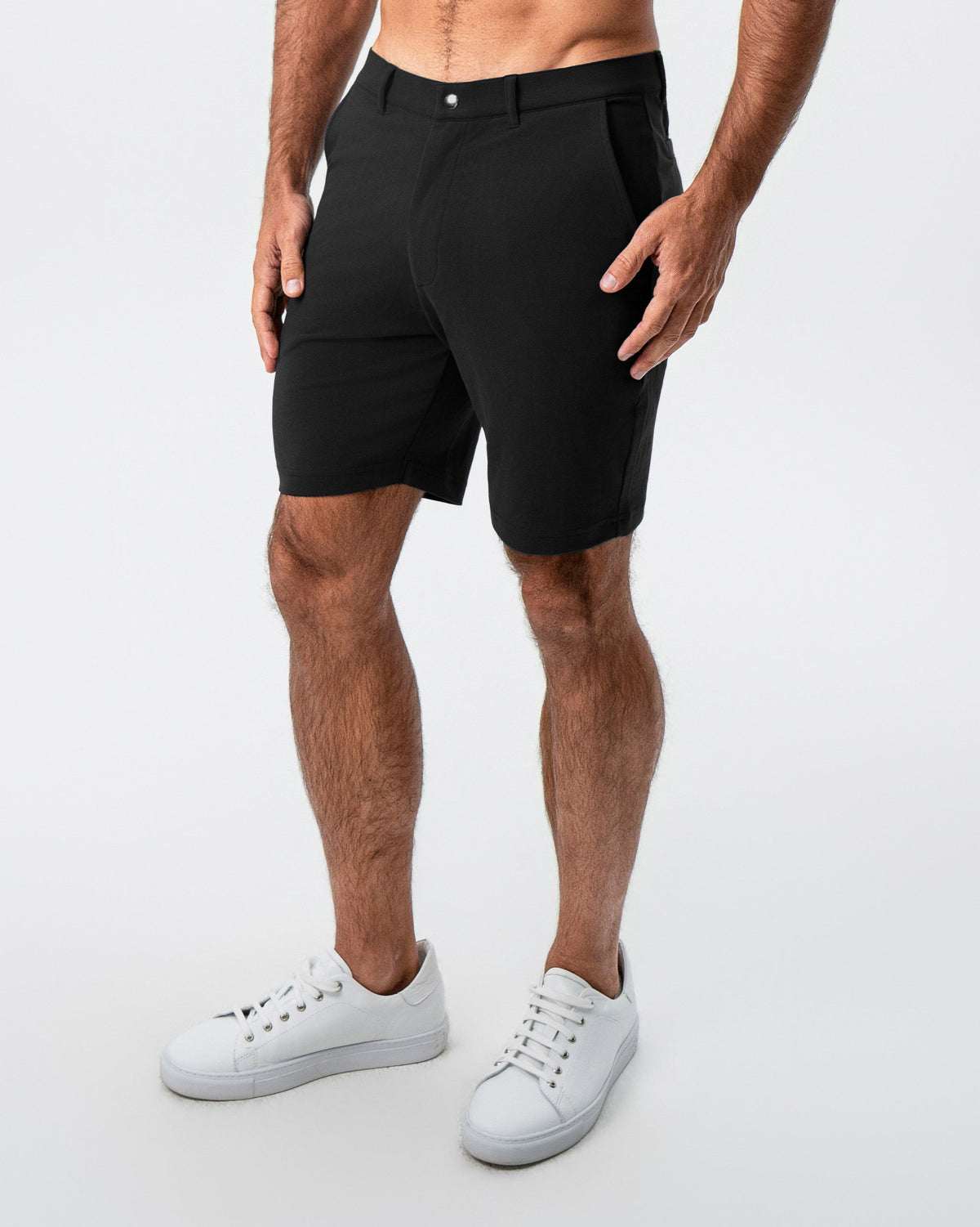 Lightweight Tech Short - Black | State & Liberty Bottoms