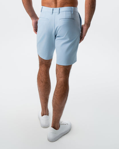 Athletic Fit Shorts - Light Blue | State & Liberty Bottoms