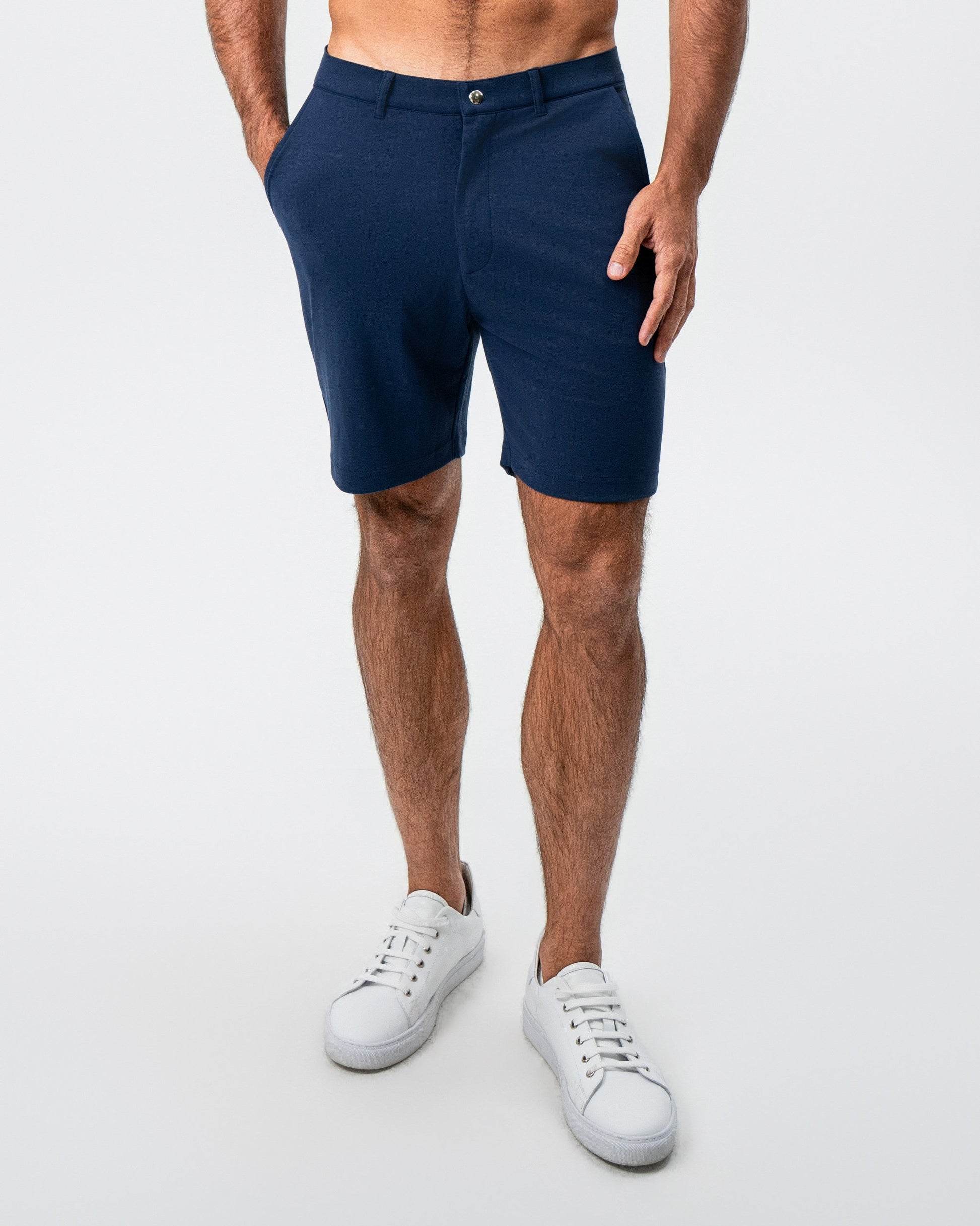 Lightweight Tech Short - Navy | State & Liberty Bottoms