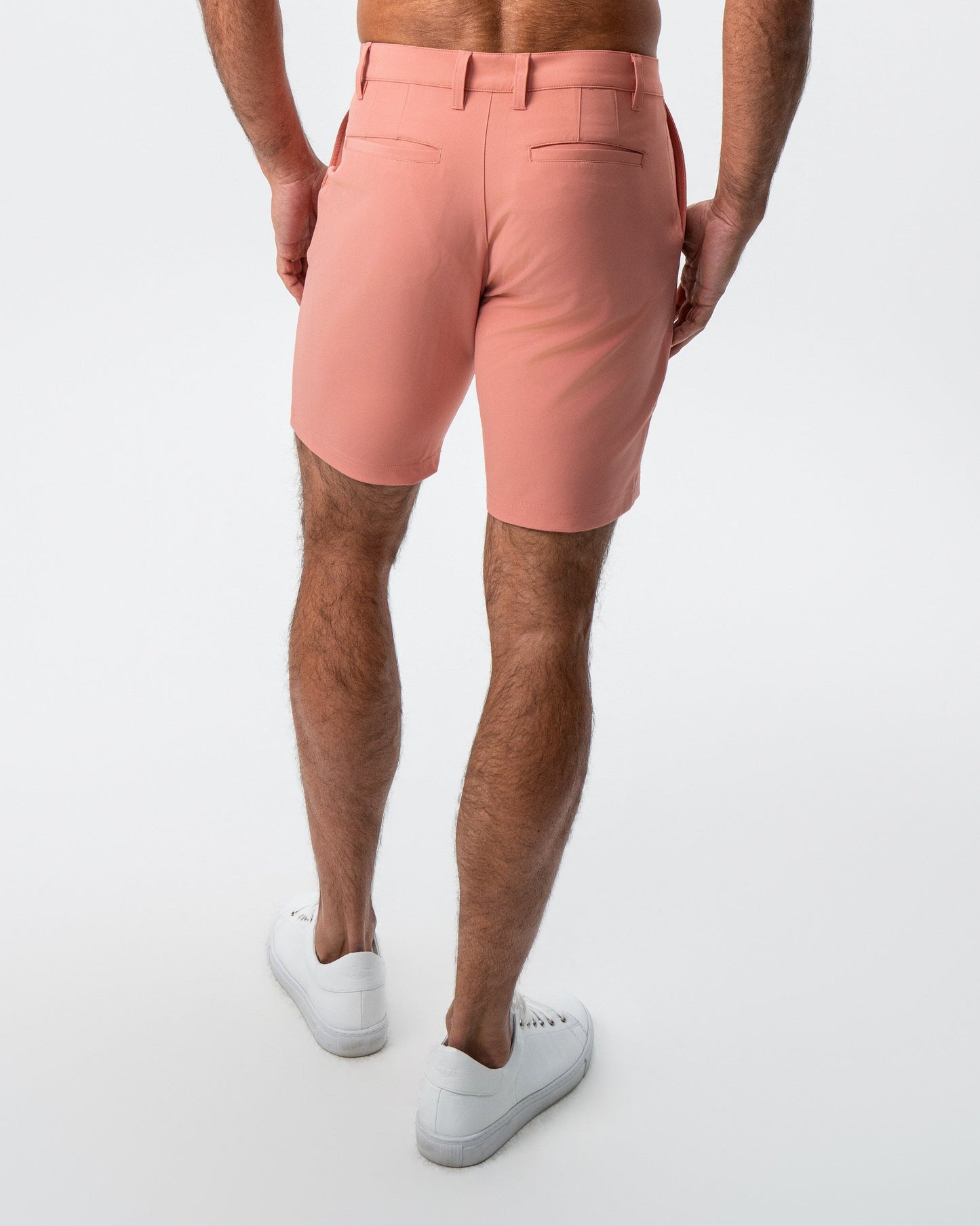 Athletic Fit Shorts - Salmon | State & Liberty Bottoms