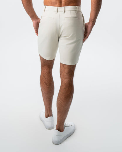 Athletic Fit Shorts - Light Khaki | State & Liberty Bottoms