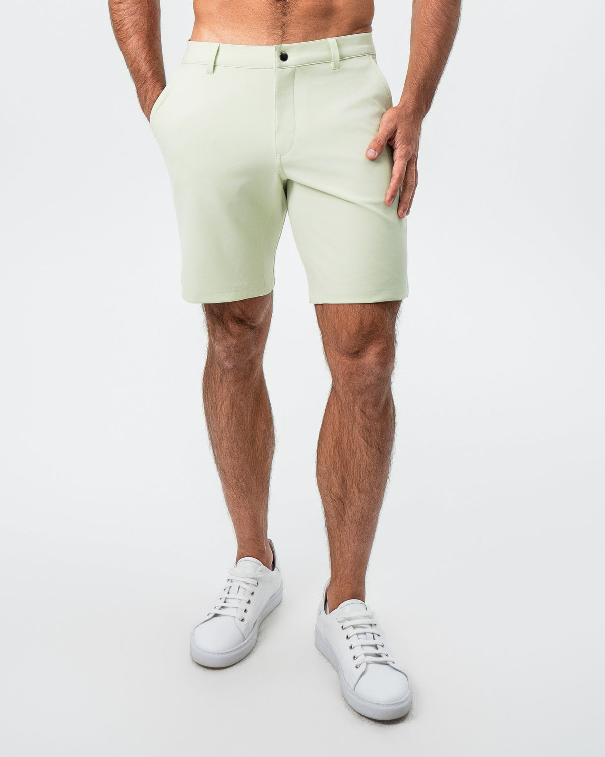 Athletic Fit Shorts - Mint Green | State & Liberty Bottoms
