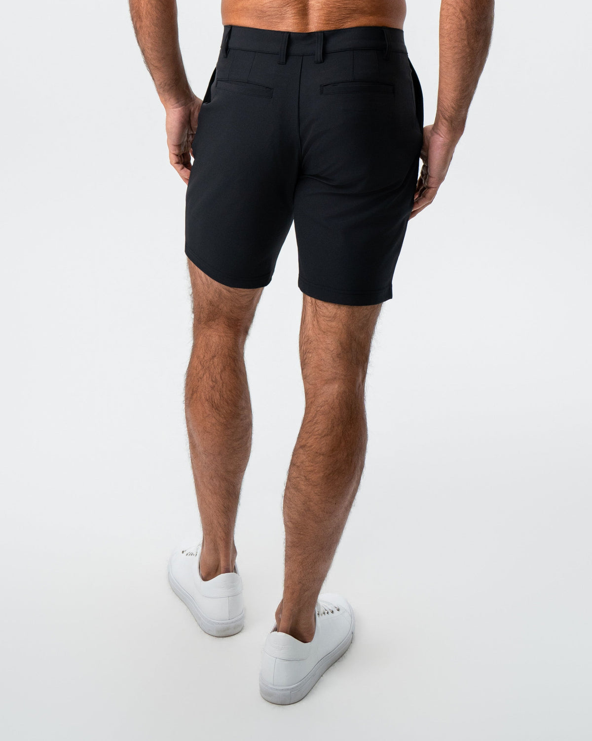 Athletic Fit Shorts - Black | State & Liberty Bottoms