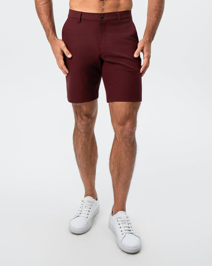 Athletic Fit Shorts - Maroon | State & Liberty Bottoms