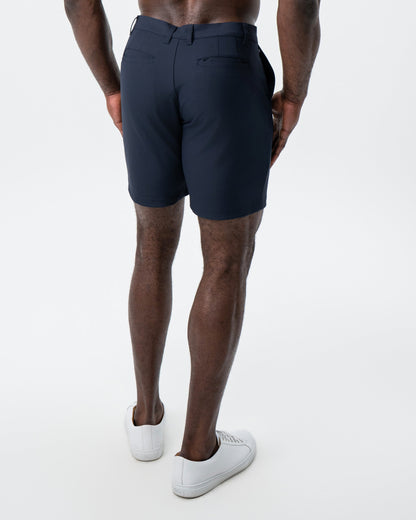 Athletic Fit Shorts - Navy | State & Liberty Bottoms