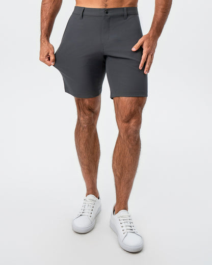 Athletic Fit Shorts - Charcoal | State & Liberty Bottoms