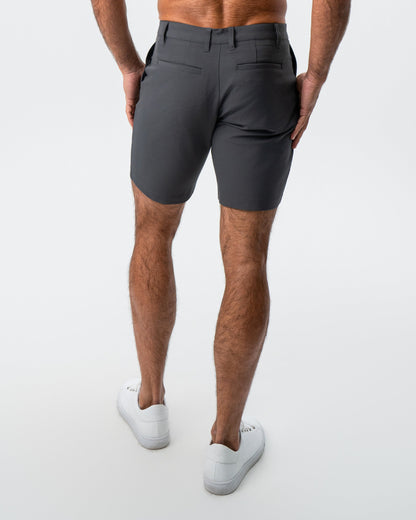 Athletic Fit Shorts - Charcoal | State & Liberty Bottoms
