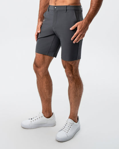 Athletic Fit Shorts - Charcoal | State & Liberty Bottoms