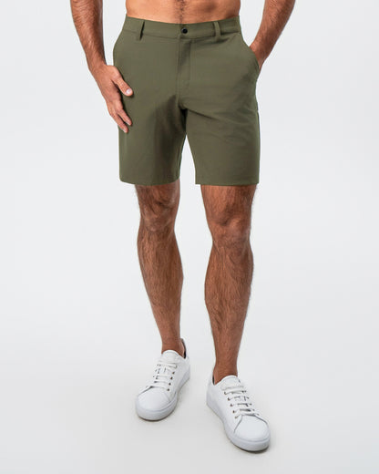 Athletic Fit Shorts - Olive | State & Liberty Bottoms