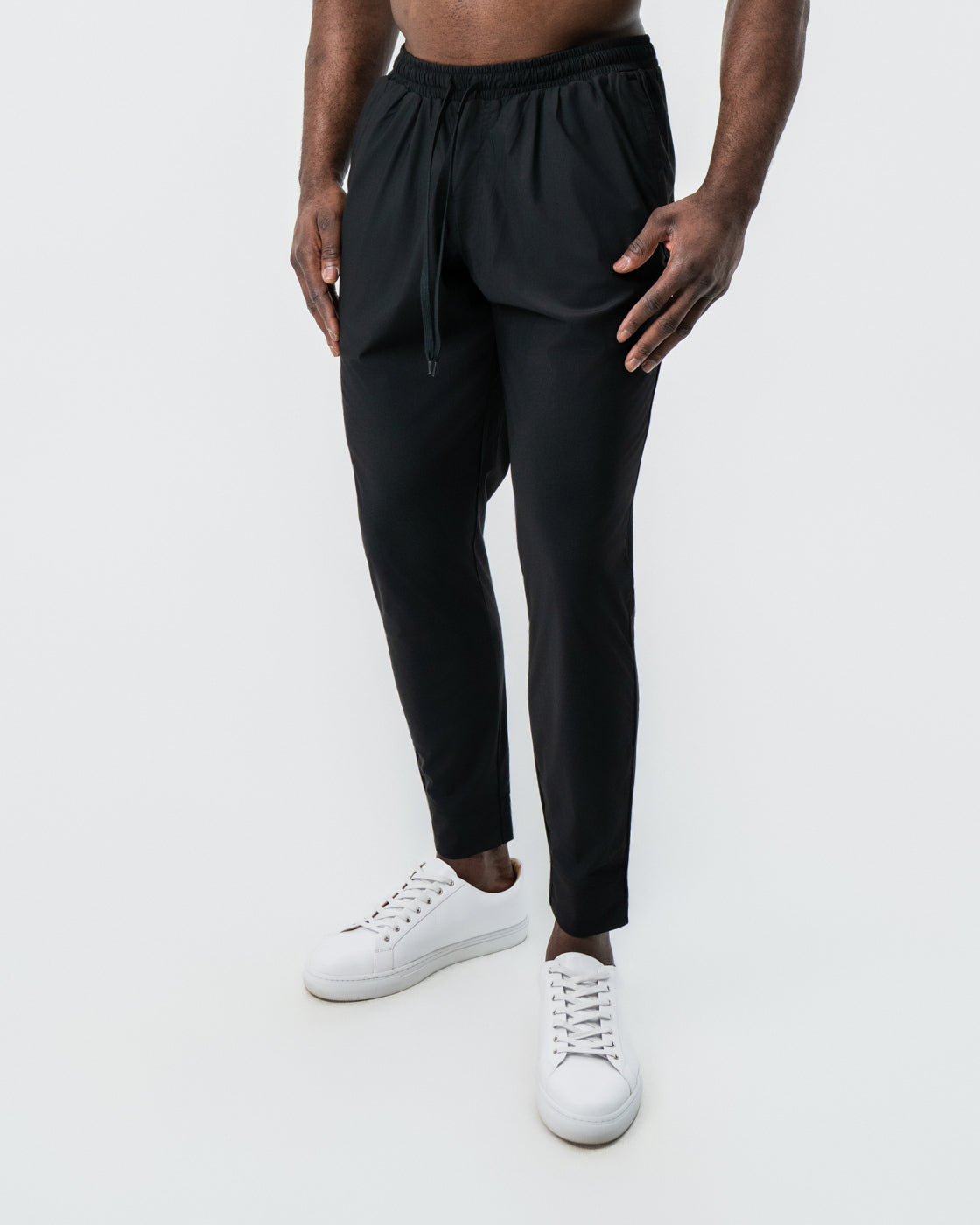 Lightweight Tech Jogger - Black | State & Liberty Bottoms