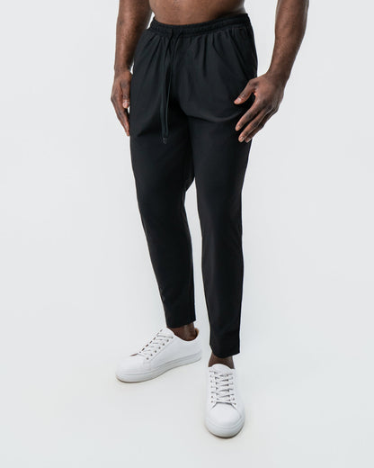 Lightweight Tech Jogger - Black | State & Liberty Bottoms