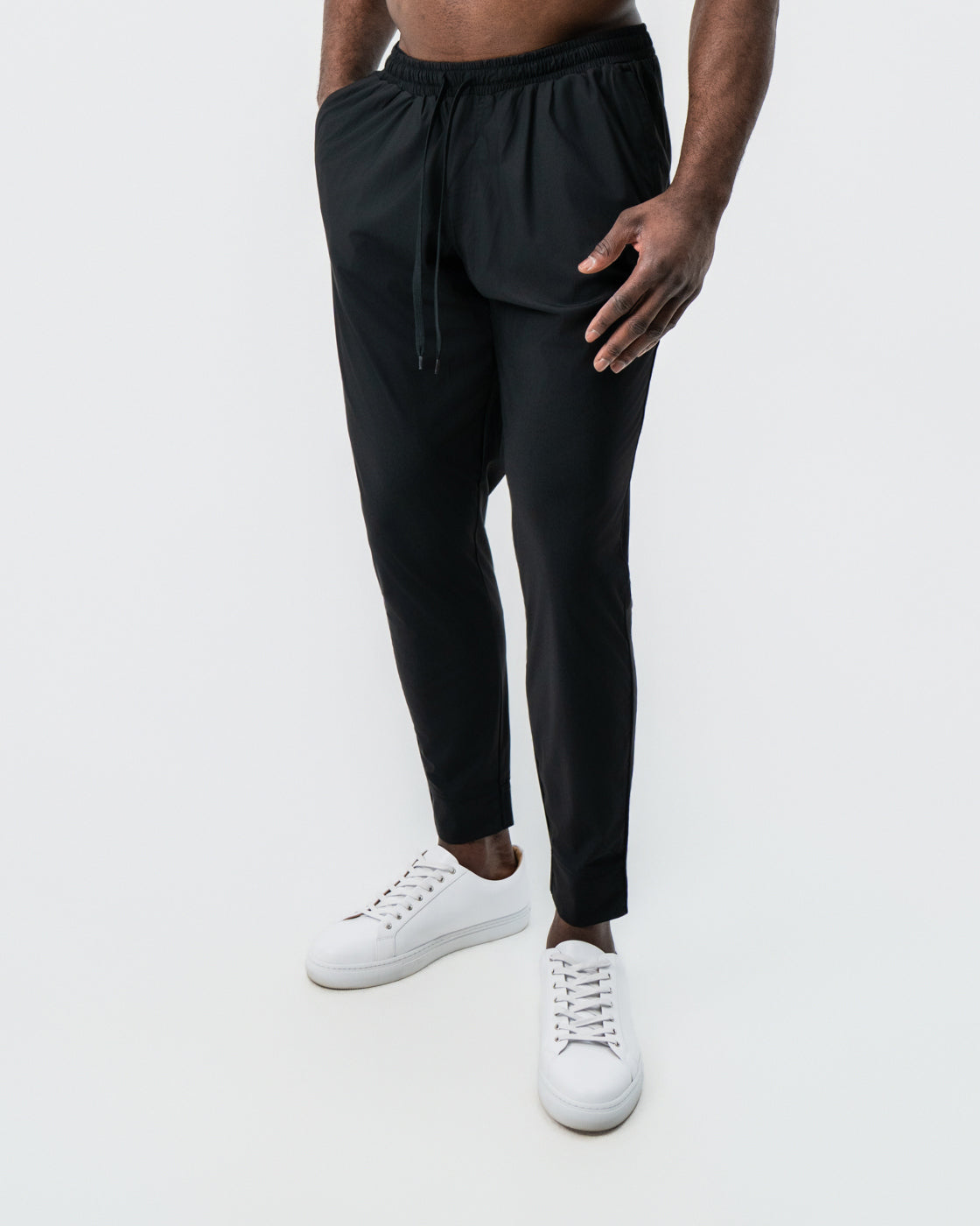 Lightweight Tech Jogger - Black | State & Liberty Bottoms