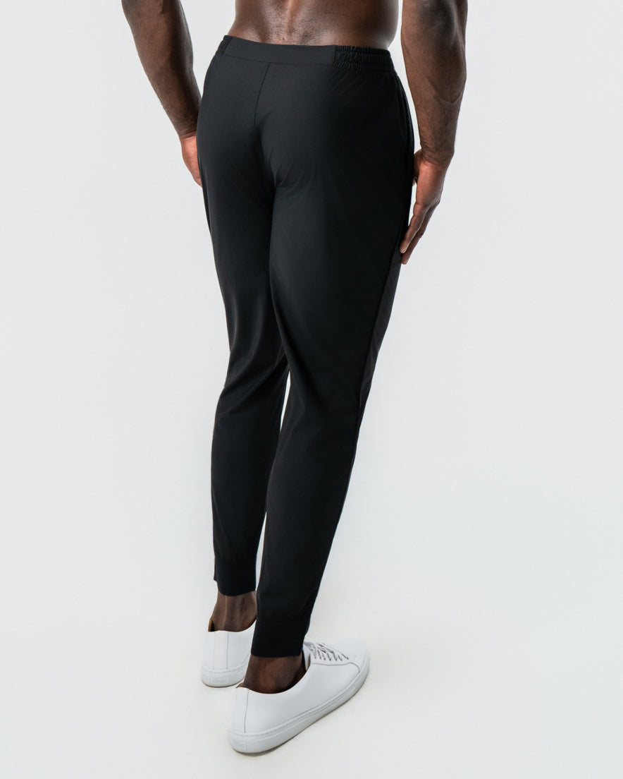 Lightweight Tech Jogger - Black | State & Liberty Bottoms