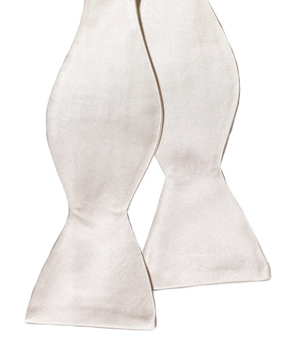 White Silk Bowtie | State & Liberty Accessories