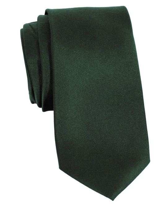 Hunter Green Woven Silk Tie | State & Liberty Accessories