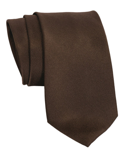 Dark Brown Woven Silk Tie | State & Liberty Accessories