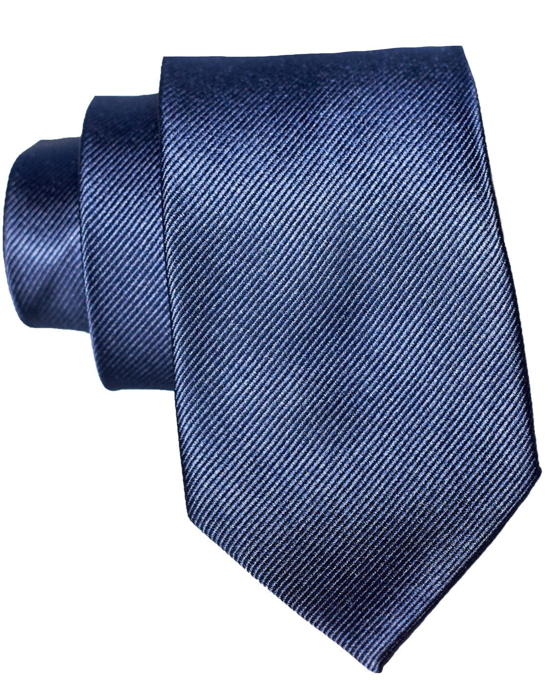 Navy Woven Silk Tie | State & Liberty Accessories