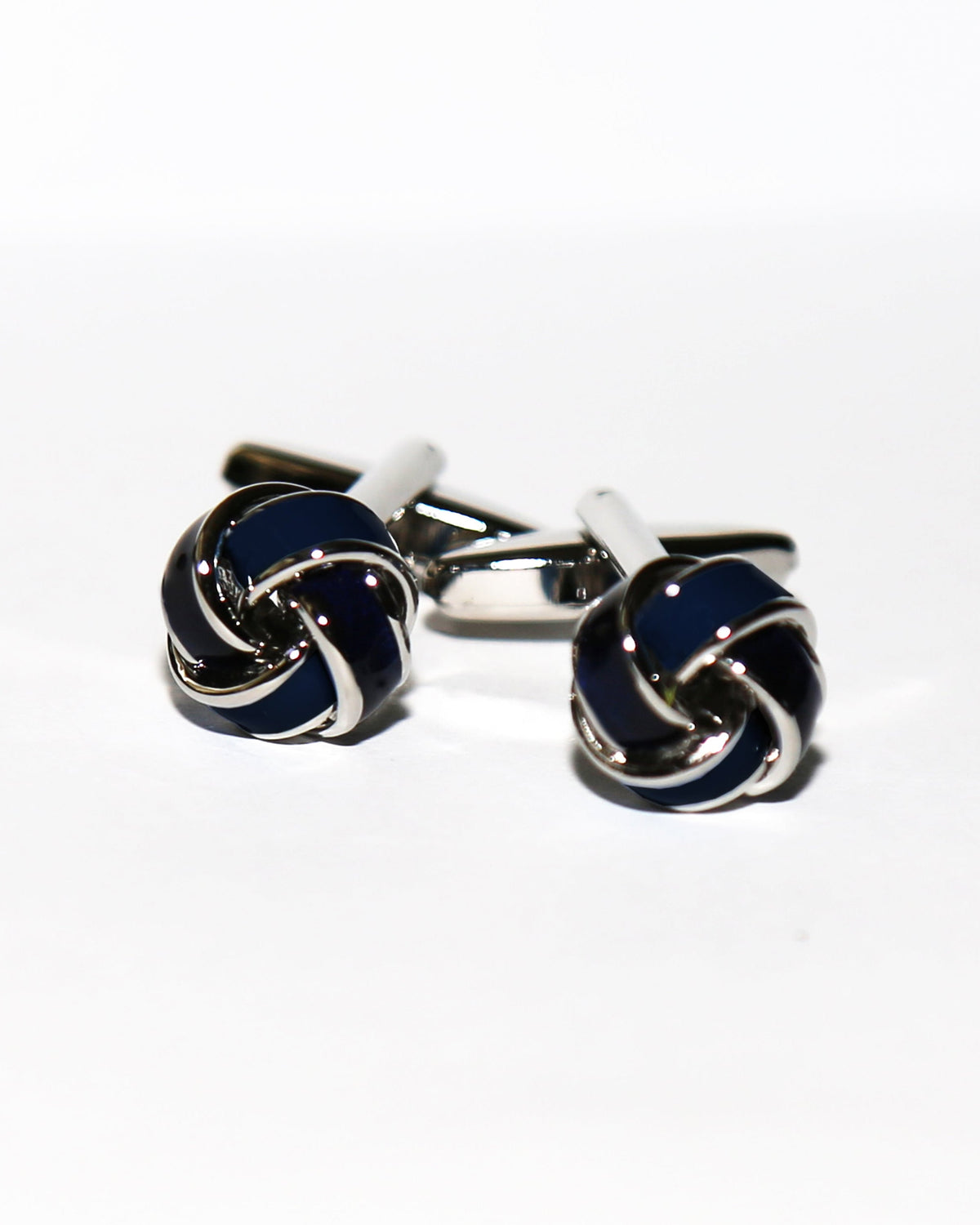 Navy Knot Cuff Links | State & Liberty Accessories