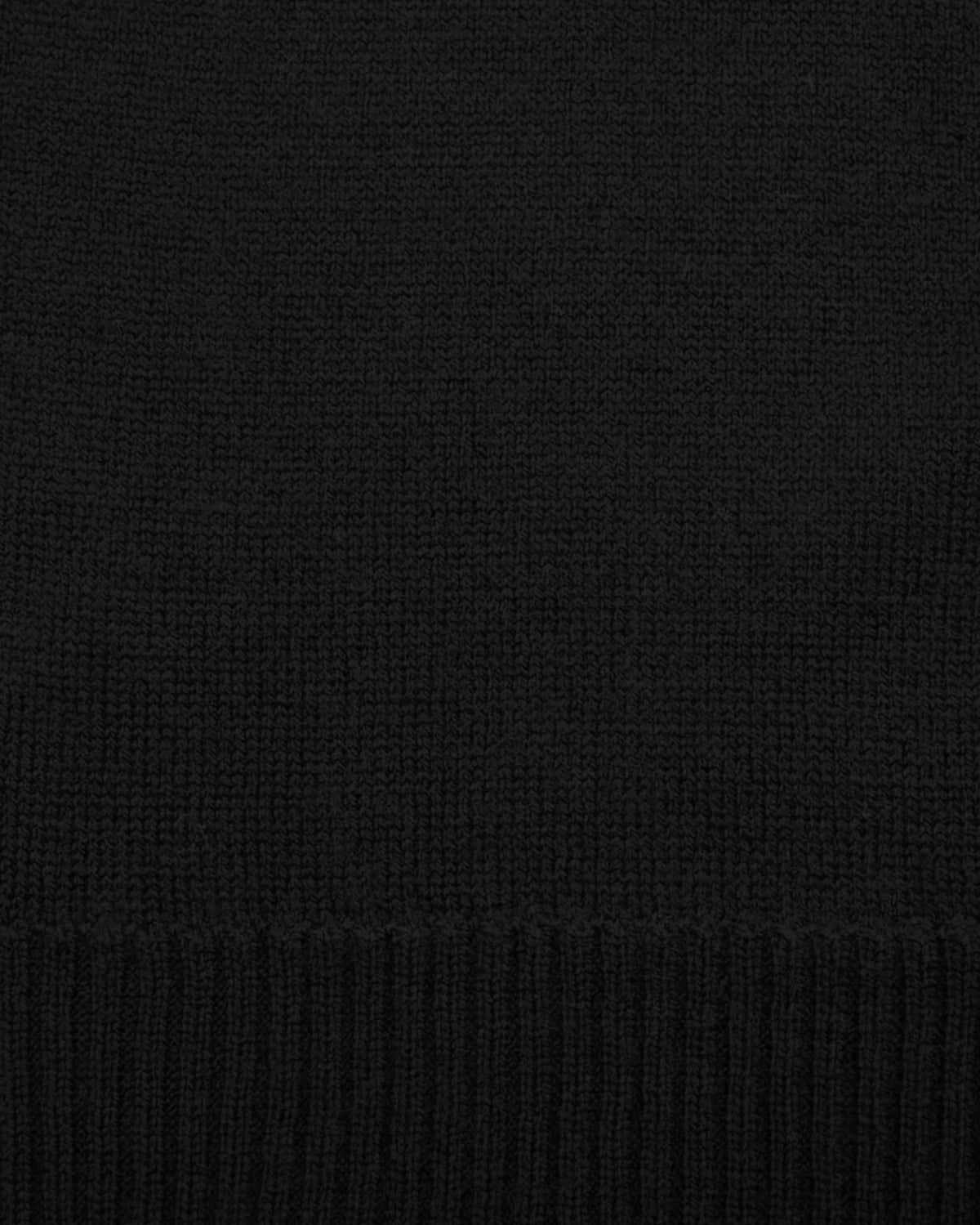 Merino Wool Knit Scarf - Black | State & Liberty Accessories|Outerwear