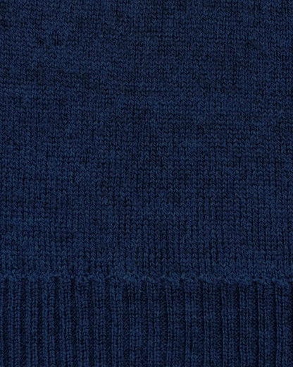 Merino Wool Knit Scarf - Navy | State & Liberty Accessories|Outerwear