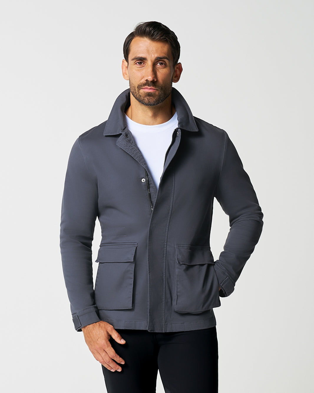 Utility Jacket - Smoked Navy | State & Liberty Outerwear