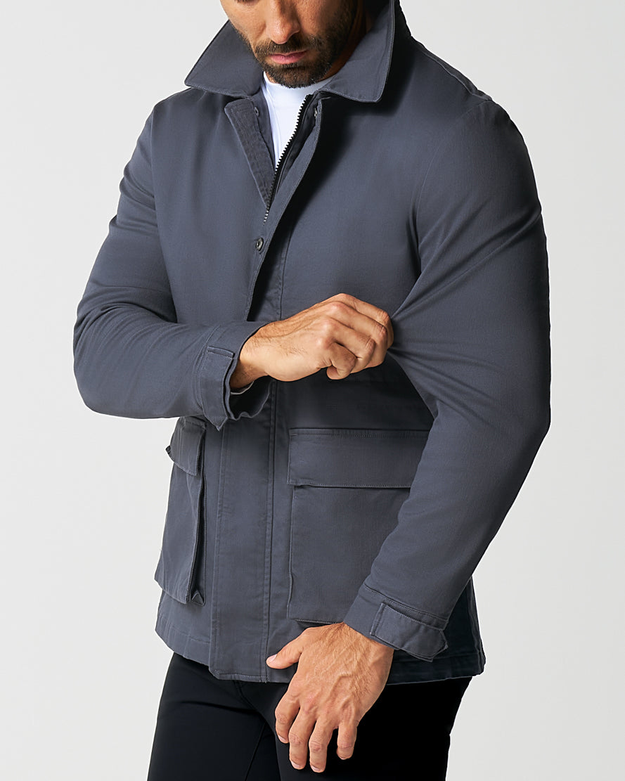 Utility Jacket - Smoked Navy | State & Liberty Outerwear