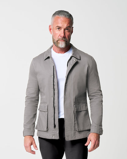 Utility Jacket - Stone Grey | State & Liberty Outerwear