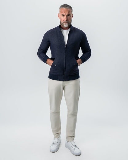 Brushed Bomber - Navy | State & Liberty Outerwear
