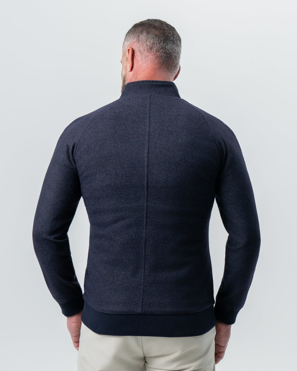 Brushed Bomber - Navy | State & Liberty Outerwear