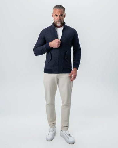 Brushed Bomber - Navy | State & Liberty Outerwear