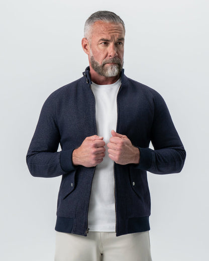 Brushed Bomber - Navy | State & Liberty Outerwear