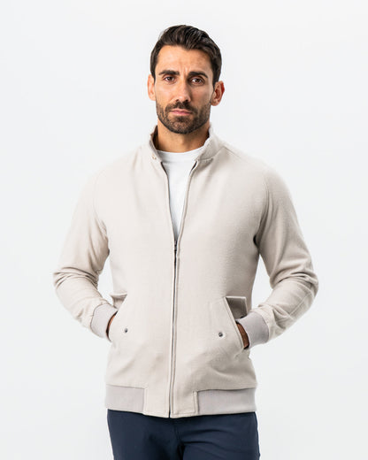 Brushed Bomber - Tan | State & Liberty Outerwear