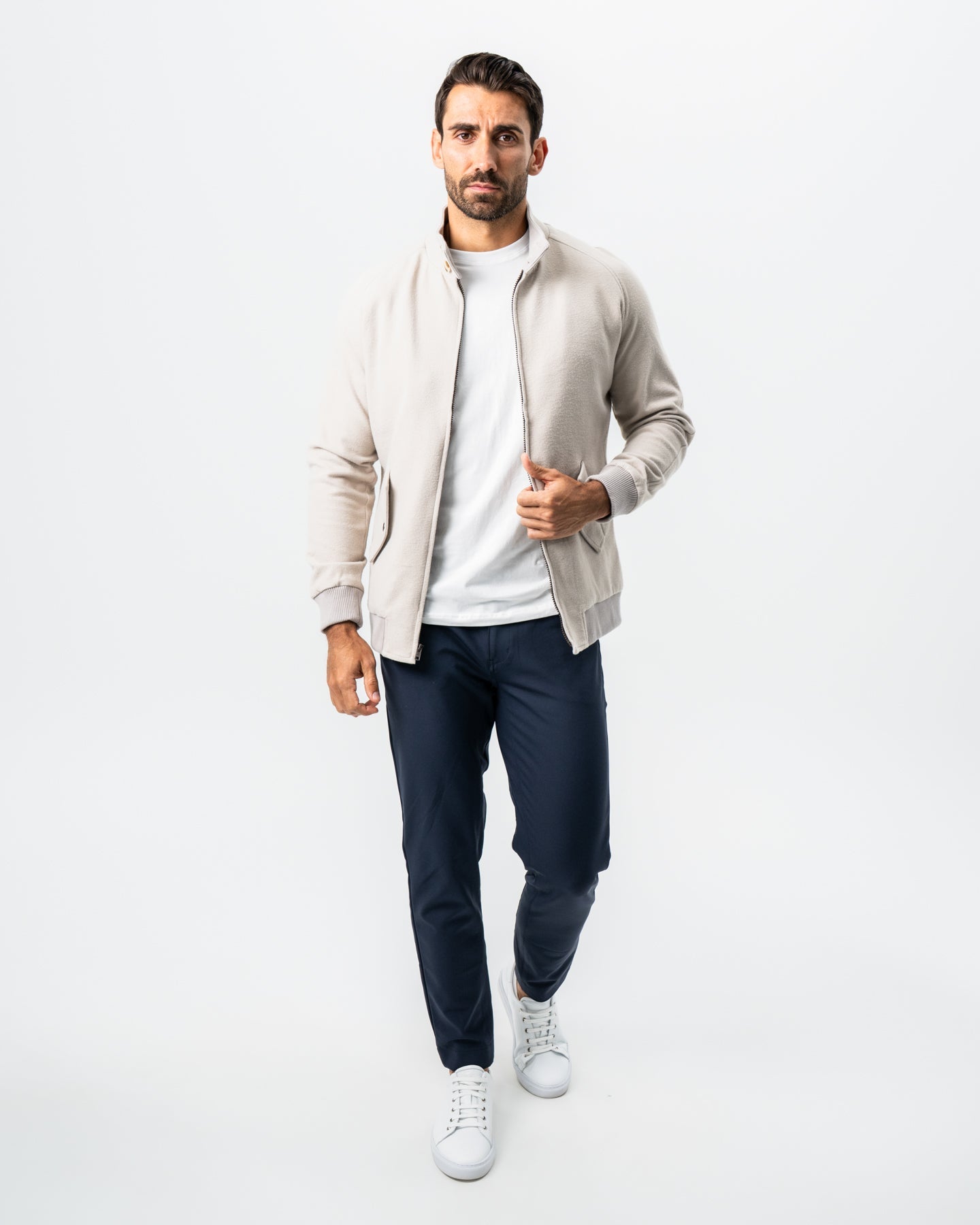 Brushed Bomber - Tan | State & Liberty Outerwear