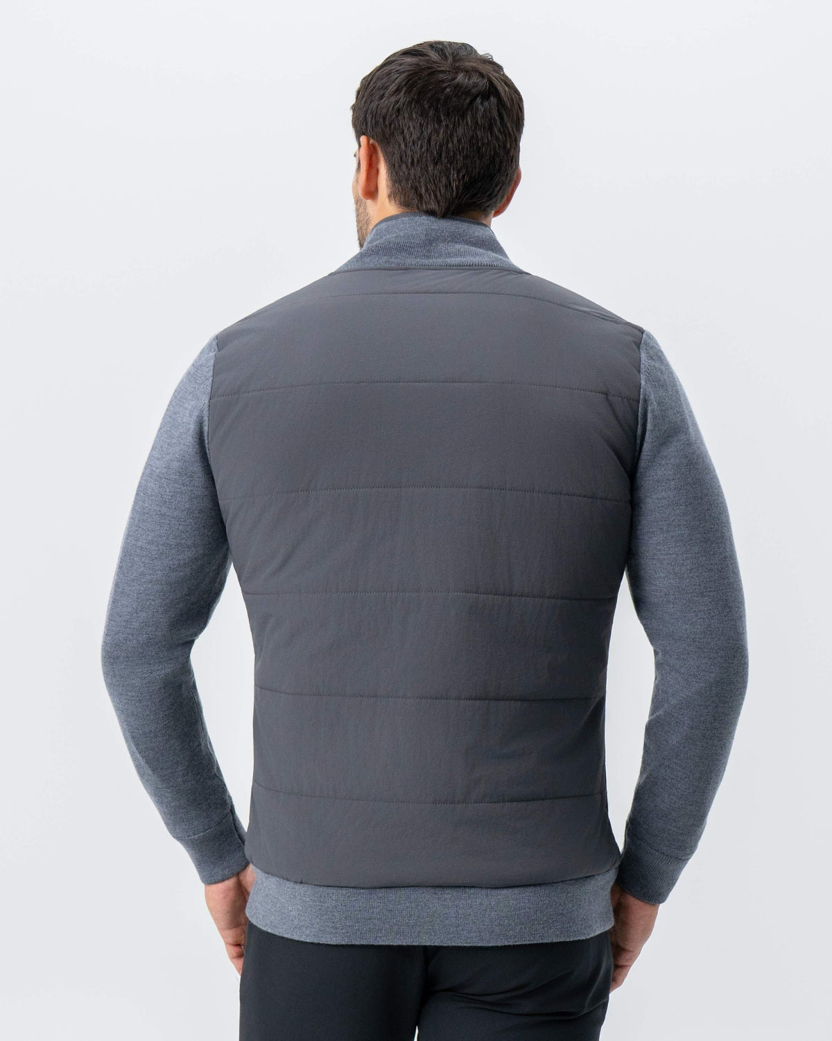 Knit Zip Jacket - Grey | State & Liberty Outerwear
