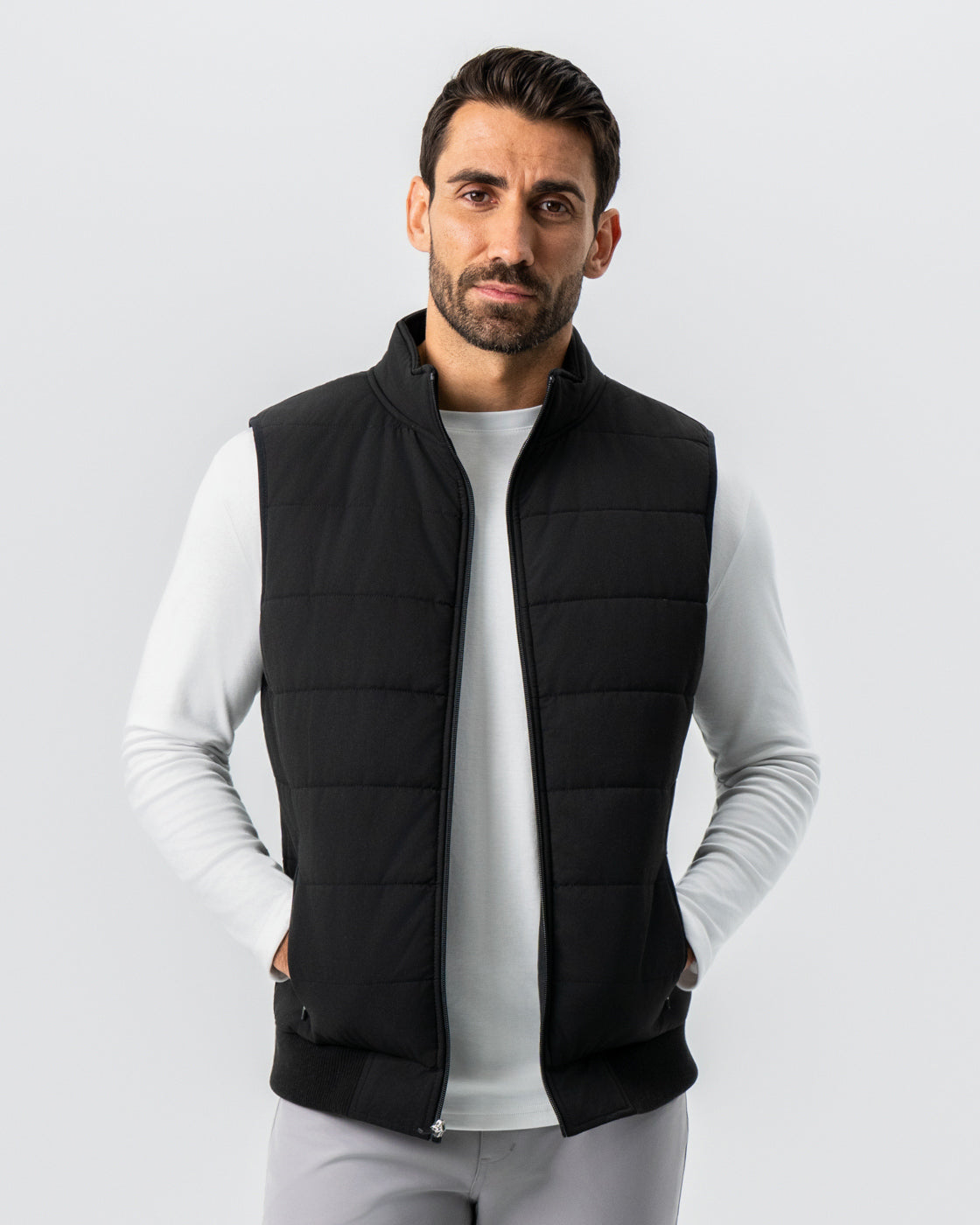 Down Vest - Black | State & Liberty Outerwear