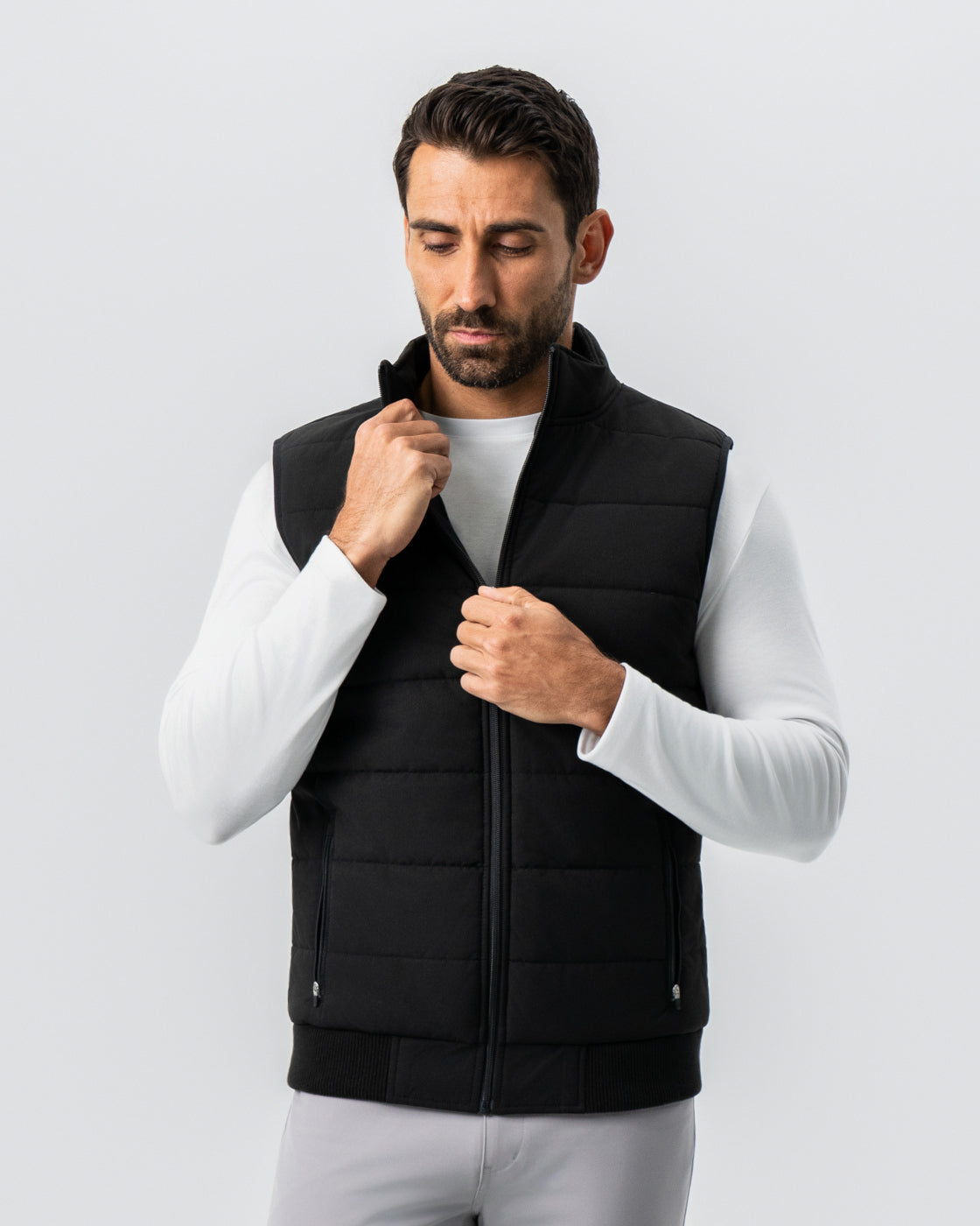 Down Vest - Black | State & Liberty Outerwear