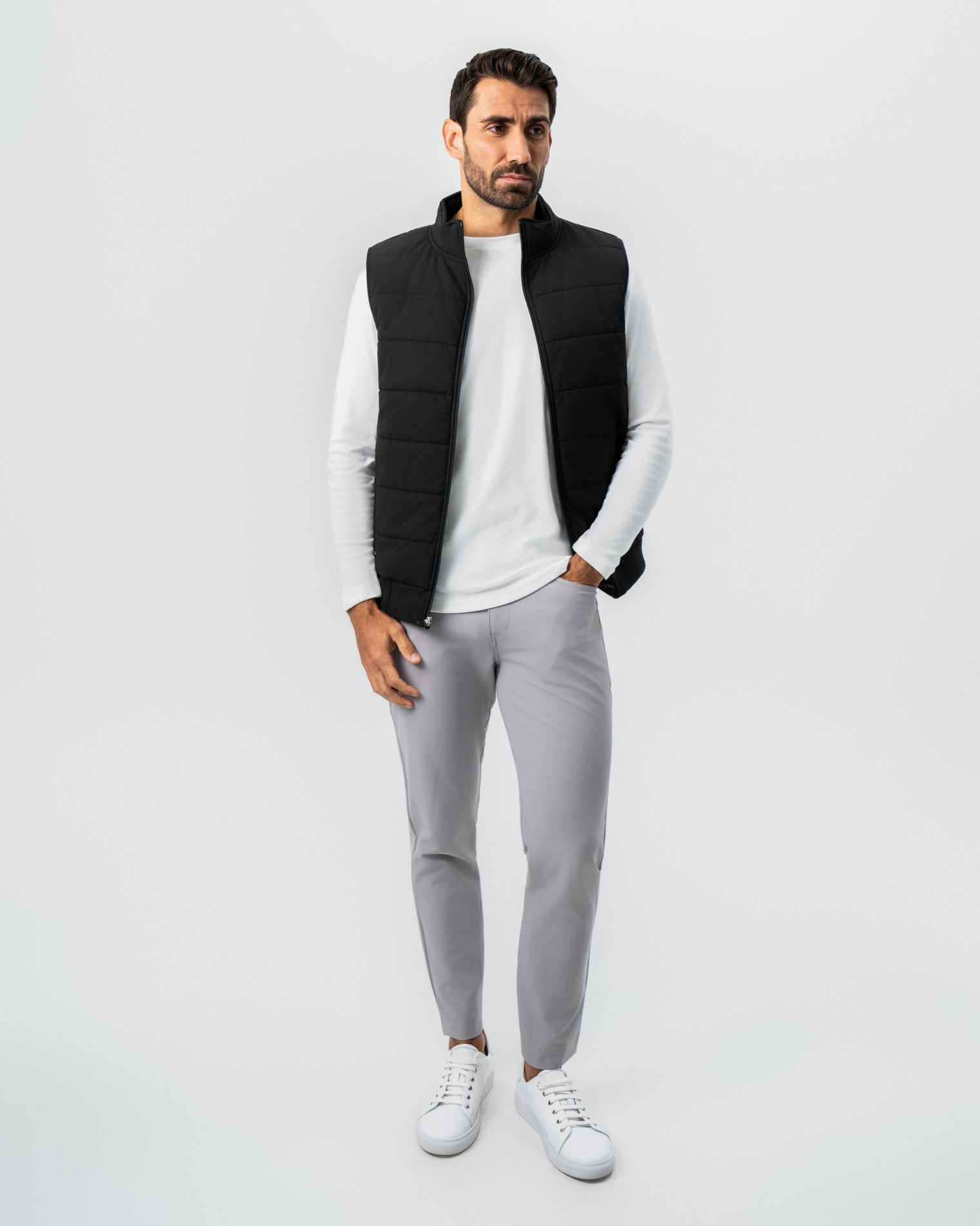 Down Vest - Black | State & Liberty Outerwear