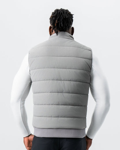 Down Vest - Light Grey | State & Liberty Outerwear
