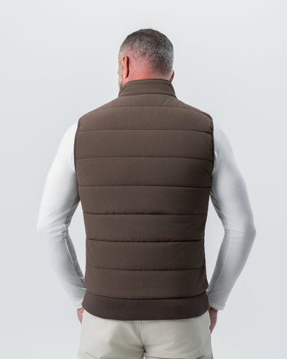 Down Vest - Brown | State & Liberty Outerwear