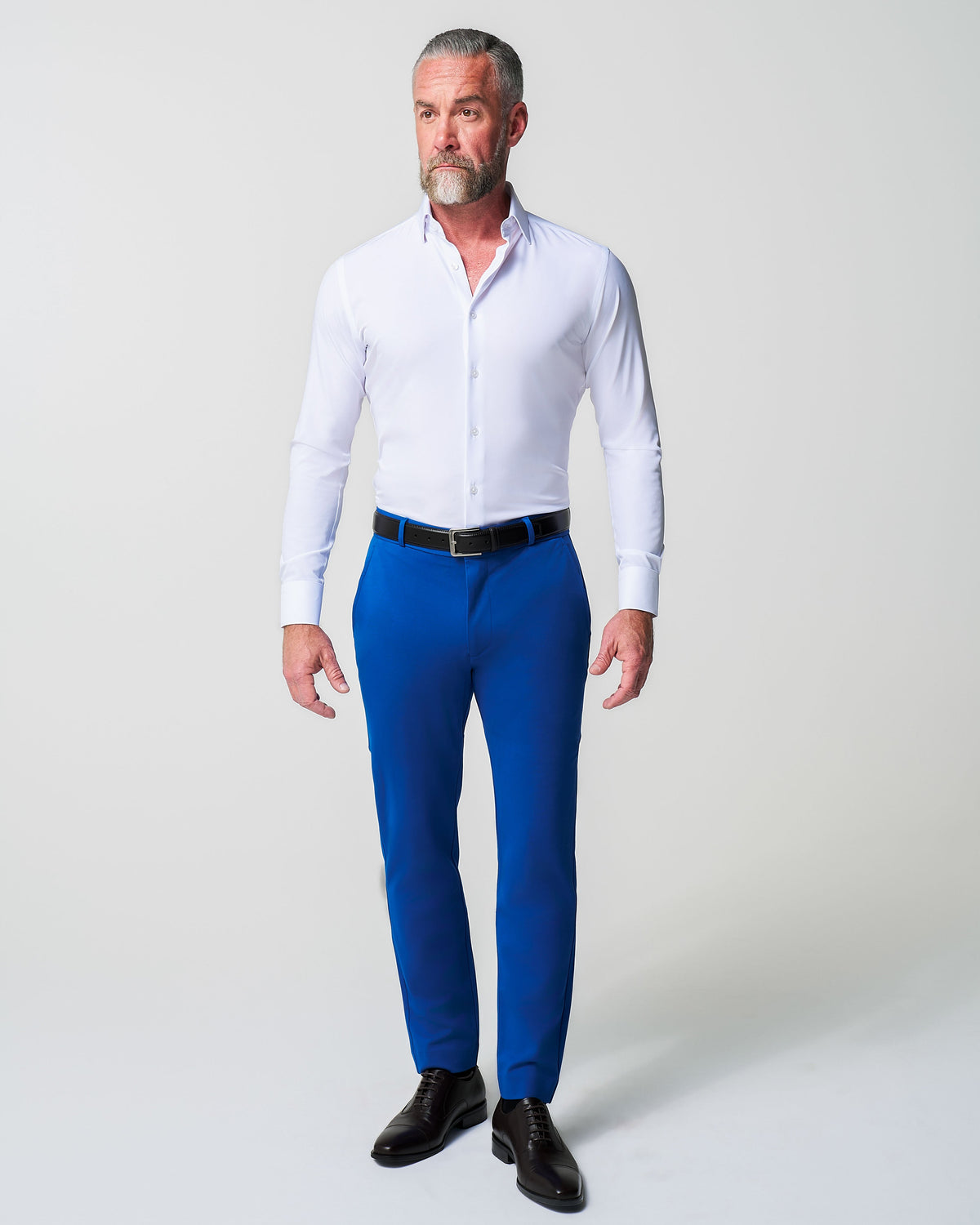 Athletic Fit Stretch Suit - Solid Royal Blue | State & Liberty Suits