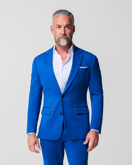 Athletic Fit Stretch Blazer - Solid Royal Blue | State & Liberty Suits|Blazers