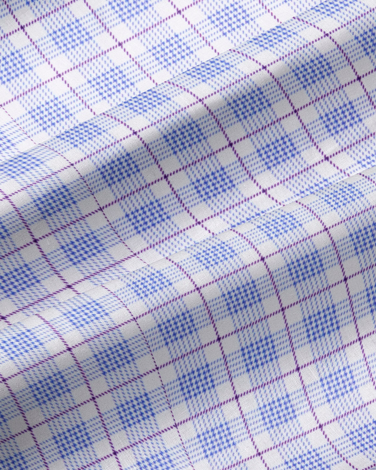 "The Baron" Purple and Blue Plaid | State & Liberty Dress Shirts