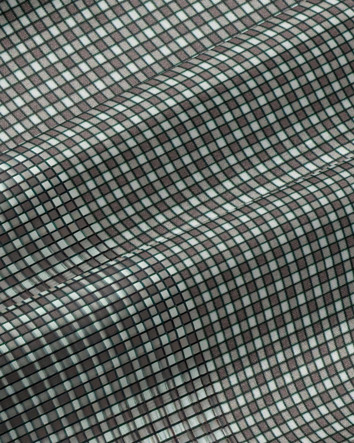 "The La Porta" Green, White, & Black Mini Double Check | State & Liberty Dress Shirts