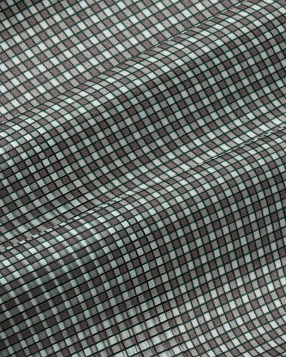 "The La Porta" Green, White, & Black Mini Double Check | State & Liberty Dress Shirts