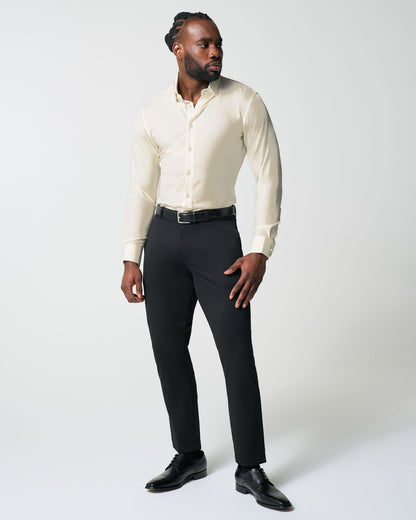 "The Cameron" Solid Ivory | State & Liberty Dress Shirts
